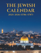 The Jewish Calendar 2025 2026 (5786 5787): 16...