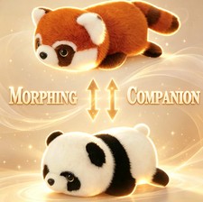 Morphing Companion Magic Tricks Panda to Red Panda Change Visual Transformation