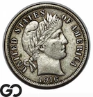 1916 Barber Dime XF++