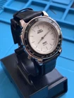 VTG 1990s Timex Indiglo Sport Diver Quartz Tachymeter Watch White Dial RUNNING