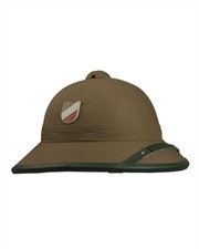 Tropenhelm WK2, WH, Helm Afrikakorps m. Emblem    -NEU-