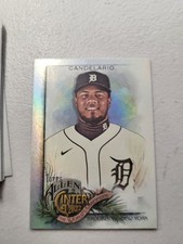2022 Topps Allen and Ginter #311 Jeimer Candelario Silver Portrait Hot Box Foil