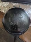 Beautiful Griswold Cast Iron #3 Large Block Logo Skillet Sits Flat No Wobble