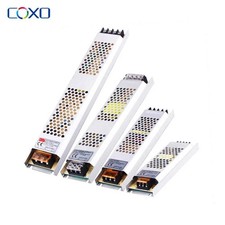 Ultra Thin LED Power Supply DC 12V 24V Lighting Transformers 100W 150W 200W AC18