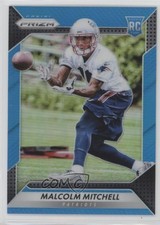 2016 Panini Prizm Rookie Light Blue Prizm 65/199 Malcolm Mitchell #284 4k8