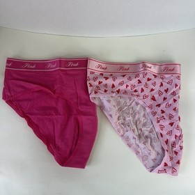 Victoria&rsquo;s Secret PINK Underwear Lot 30 Pairs + 2 Bras NWT L XL 2XL