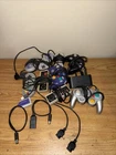 Lot Of Vintage Nintendo Controllers. GameCube, SNES, NES, Wii U Adapter, USB