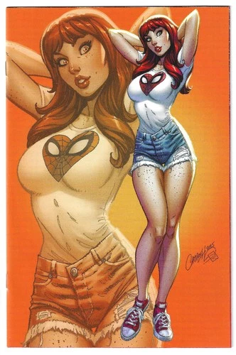 Amazing Spider-Man #9 (2025) J. Scott Campbell 1:100 Mary Jane Virgin Variant NM