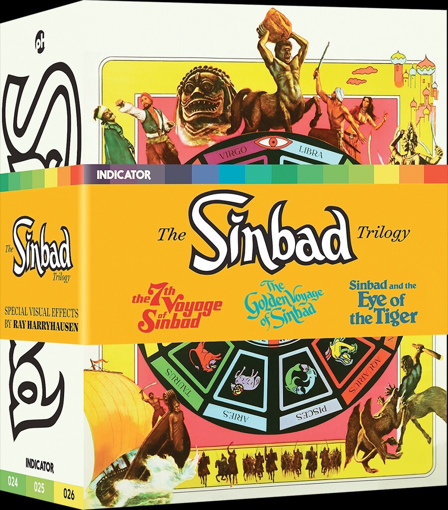 The Sinbad Trilogy OOP Limited Edition Blu-ray Region-Free