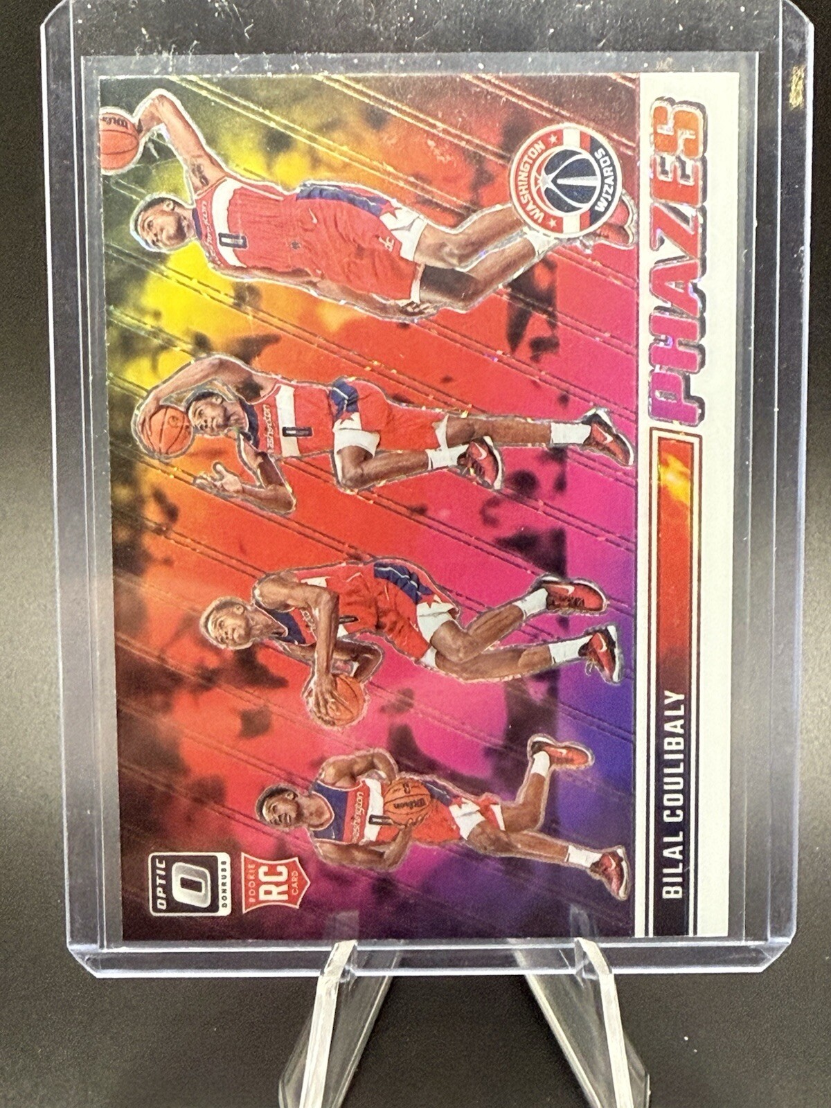 2023 Donruss Optic Phazes Bilal Coulibaly #11 • CASE HIT SSP Wizards