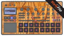 Korg Electribe 2 Skin  Color Wood 6  Protective Decal  StyleFlip Skins