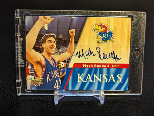 2013 Upper Deck University of Kansas Auto Mark Randall #41 Auto
