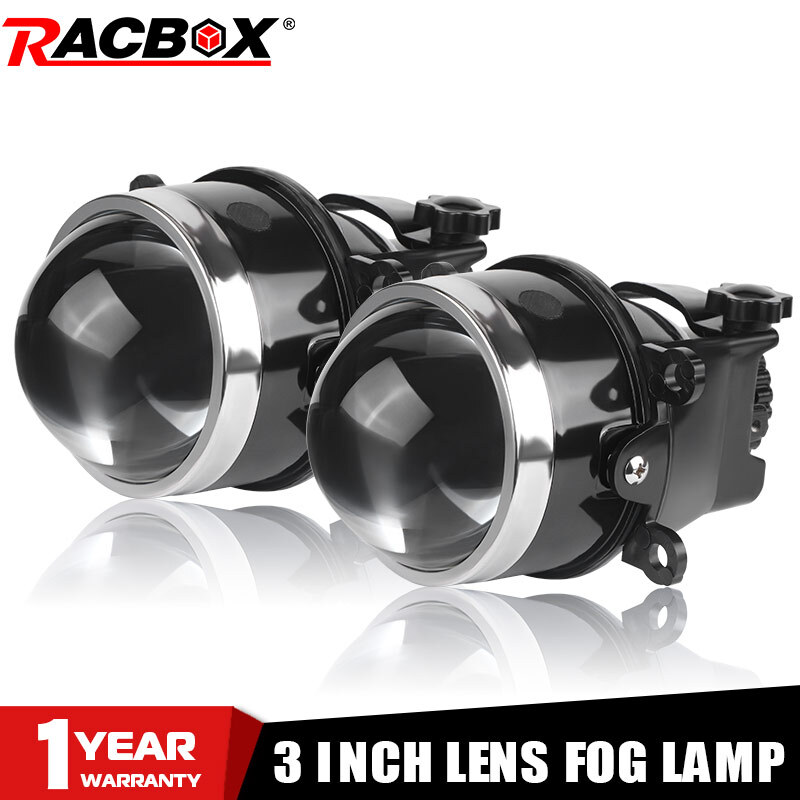 2PCS 3.0 inch HID Bi-xenon Projector Fog Lights Lens Lamps Retrofit for Valeo