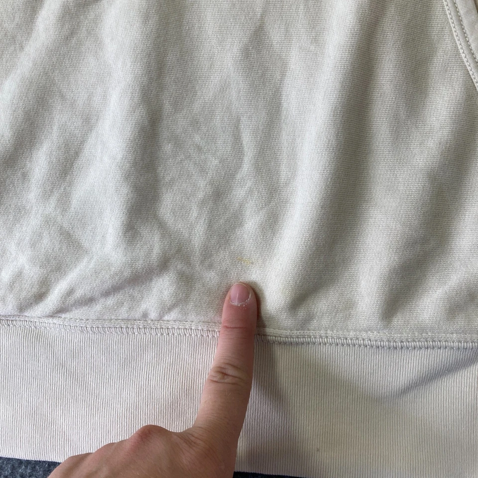 Sudadera con Capucha Ralph Lauren Denim & Supply Para Hombre Talla Mediana M Logo Marfil Foto 2 de 4