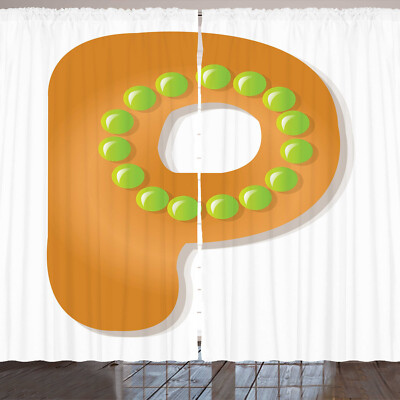 Weihnachtsalphabet Rustikale Gardine Biscuit Buchstabe P