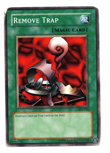 remove from play cards yugioh Amazon.com: Yu-Gi-Oh! - Remove Trap (SDJ-034) - Starter Deck Joey -  Unlimited Edition main image 1