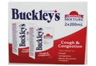 BUCKLEY'S Original Cough and Chest Congestion Syrup 200 MLx2 400ml Canada