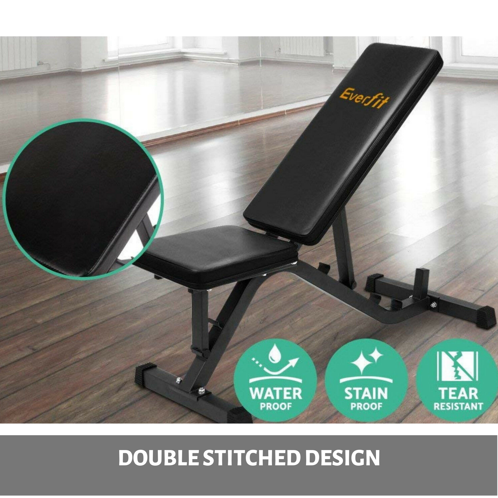 Adjustable FID Bench Press Flat Incline Decline Bench Seat ...