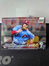 2022 Topps Stadium Club Chrome Brandon Marsh Rookie Philadelphia Philles #271