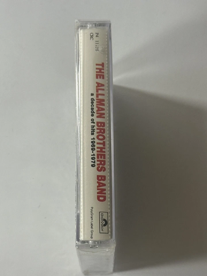 The Allman Brothers Band A Decade Of Hits 1969-1979 (Cassette, 1991) Sealed - Image 3 of 4