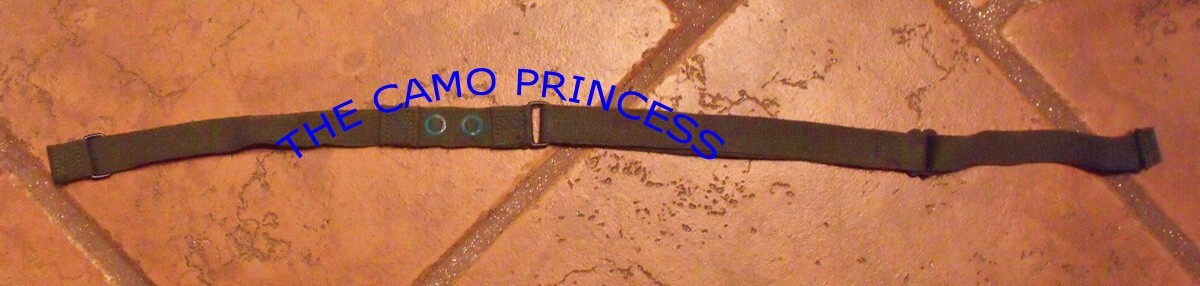 ST-33 WWII CANVAS SLING CE-11 RADIO STRAP TELEPHONE  TS 15 SIGNAL CORPS  SCR-593