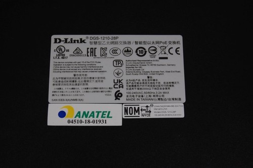 D-Link 28-Port Gigabit Smart Managed PoE Switch DGS-1210-28P - Picture 7 of 7