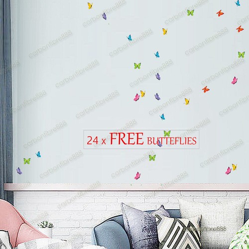 ECO Nature Grass Wall Decal Stickers Art Decor Green Plant Leaves Home Mural DIY - Picture 8 of 10