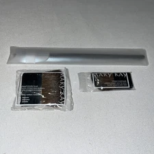 New Lot Of 3 Mary Kay CREAM EYE COLOR CONCEALER BRUSH + Compact Powder + Cheek