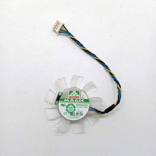 MAGIC 5010 12V MGT5012LR-W10 4 wires 0.08A 3200RPM Graphics card cooling fan - Bild 6 von 12
