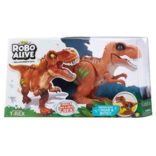 New Attacking T-REX Zuru ROBO ALIVE Real Life Robotic Pets Dinosaur Free Ship! O