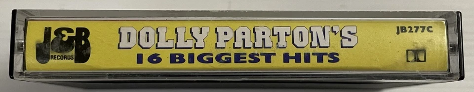 Dolly Parton’s 16 Biggest Hits Music Cassette Tape JB277C J&B 1986 - Image 3 of 4