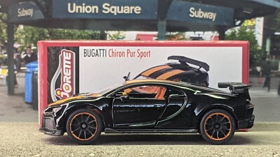 MAJORETTE BUGATTI CHIRON PUR SPORT LOOSE 1:64 SCALE DELUXE CARS SERIES USA STOCK