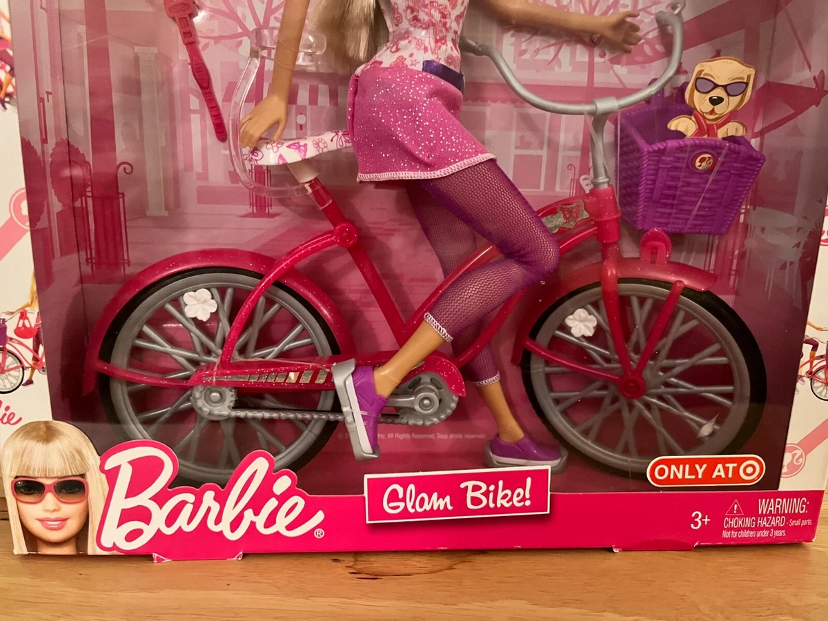 2009 BARBIE GLAM BIKE Exclusive at Target MATTEL- NEW - MINT in