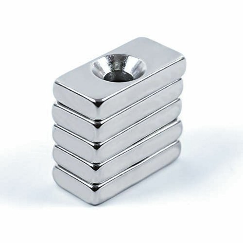 US Rare Earth DIY Industrial Strong Neodymium Magnet 20mm*10mm*4mm with Hole - Picture 11 of 17