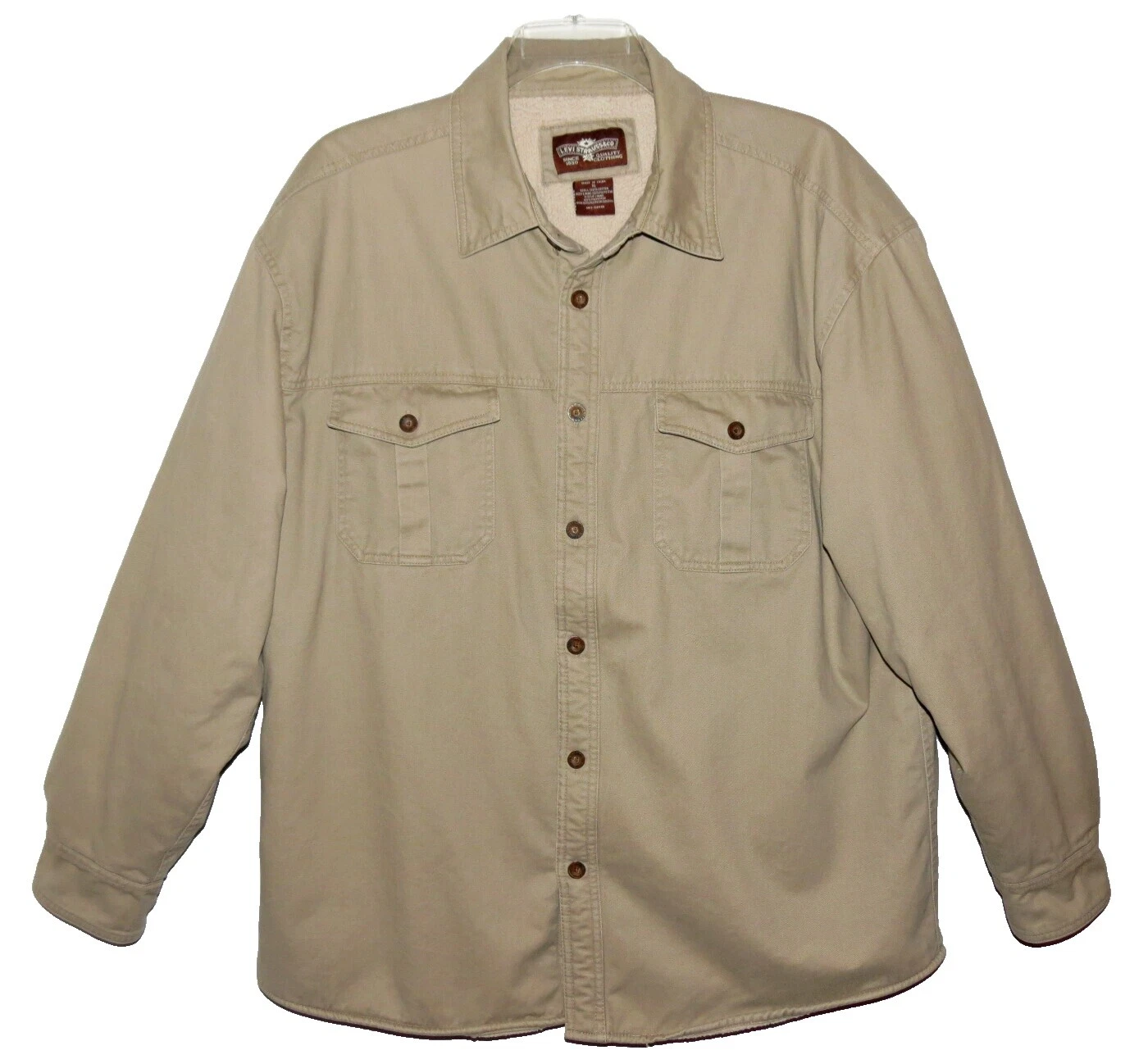 Levi's Woolen Casual Button-Down Shirts for Men