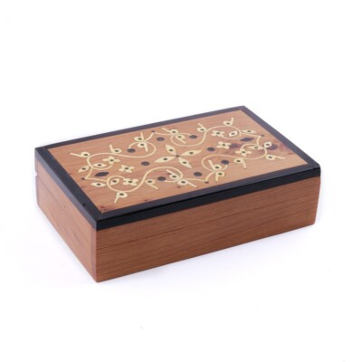 #ad Wood Box Thuya Wooden Box Simple Design Box Rustic Wooden Keepsake Box Wedding $78.00