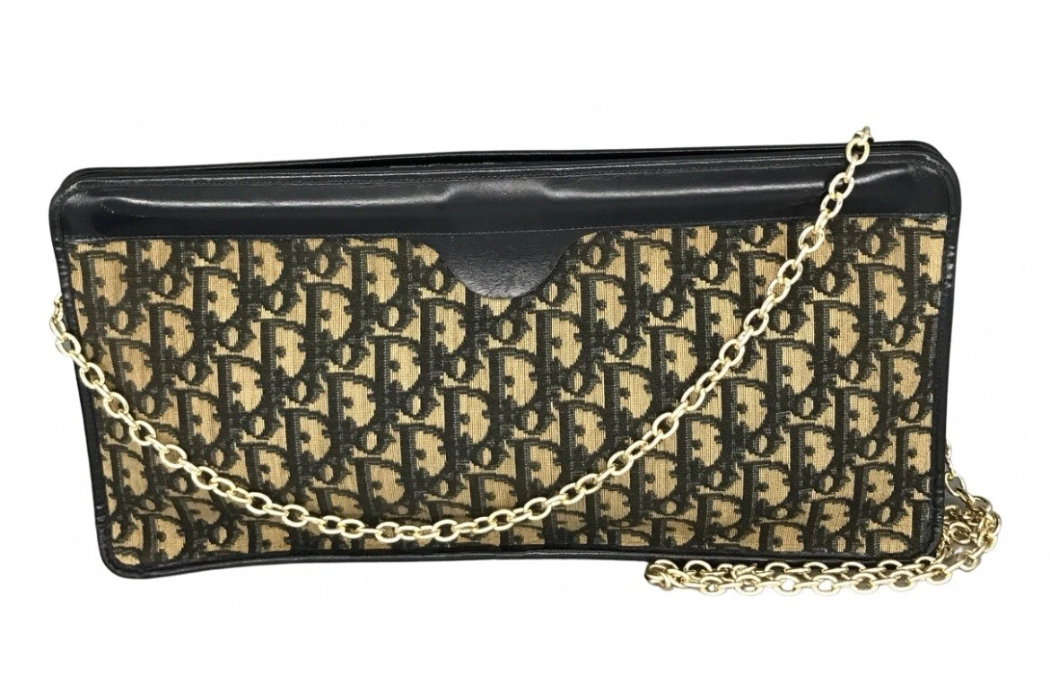 Christian Dior Blue Monogram Shoulder handbag