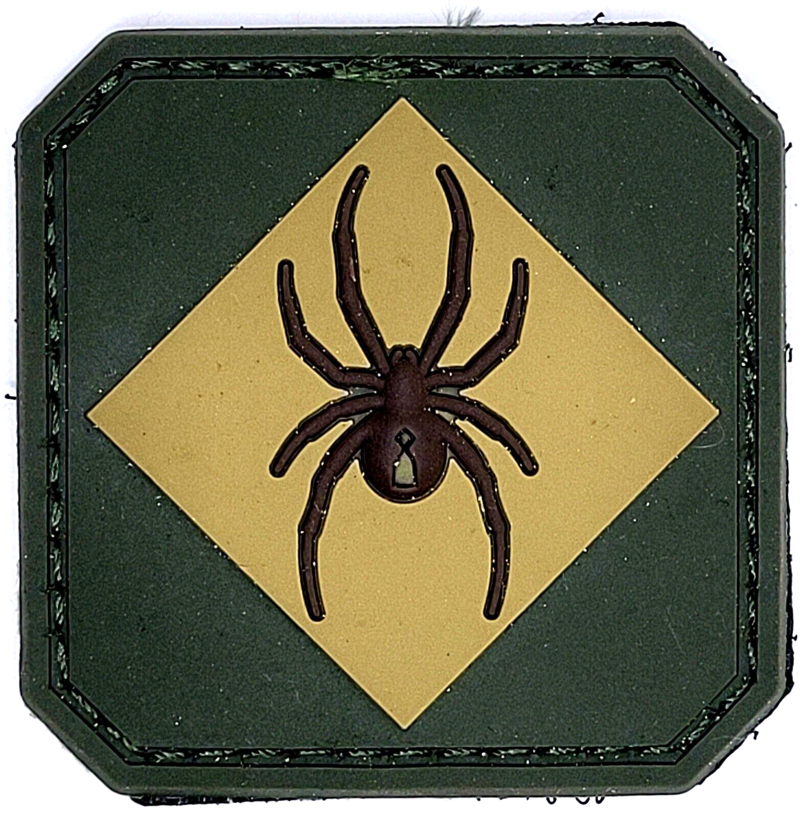 🔥 MILSPEC MONKEY RedBackOne Black Widow Morale Patch PVC 2