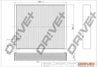 Dr! Ve + DP1110.12.0061 Filter, Innen Luft FüR , Cadillac, Chevrolet, Opel, Saab