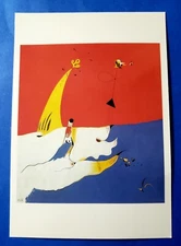 Postcard Joan Miro "Landscape" Taschen Art Card 4.25"x6.25"