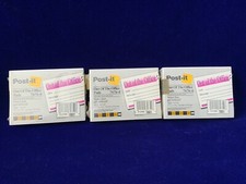 NEW LOT OF 3 PACKS 200 SHEETS PER PACK POST-IT 7676-4 OUT OF THE OFFICE PADS