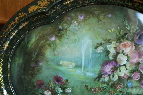 CHATSWORTH HOME OF THE DUKES OF DEVONSHIRE SUMMER TRAY BY PATRICIA MACHIN - Imagen 4 de 10