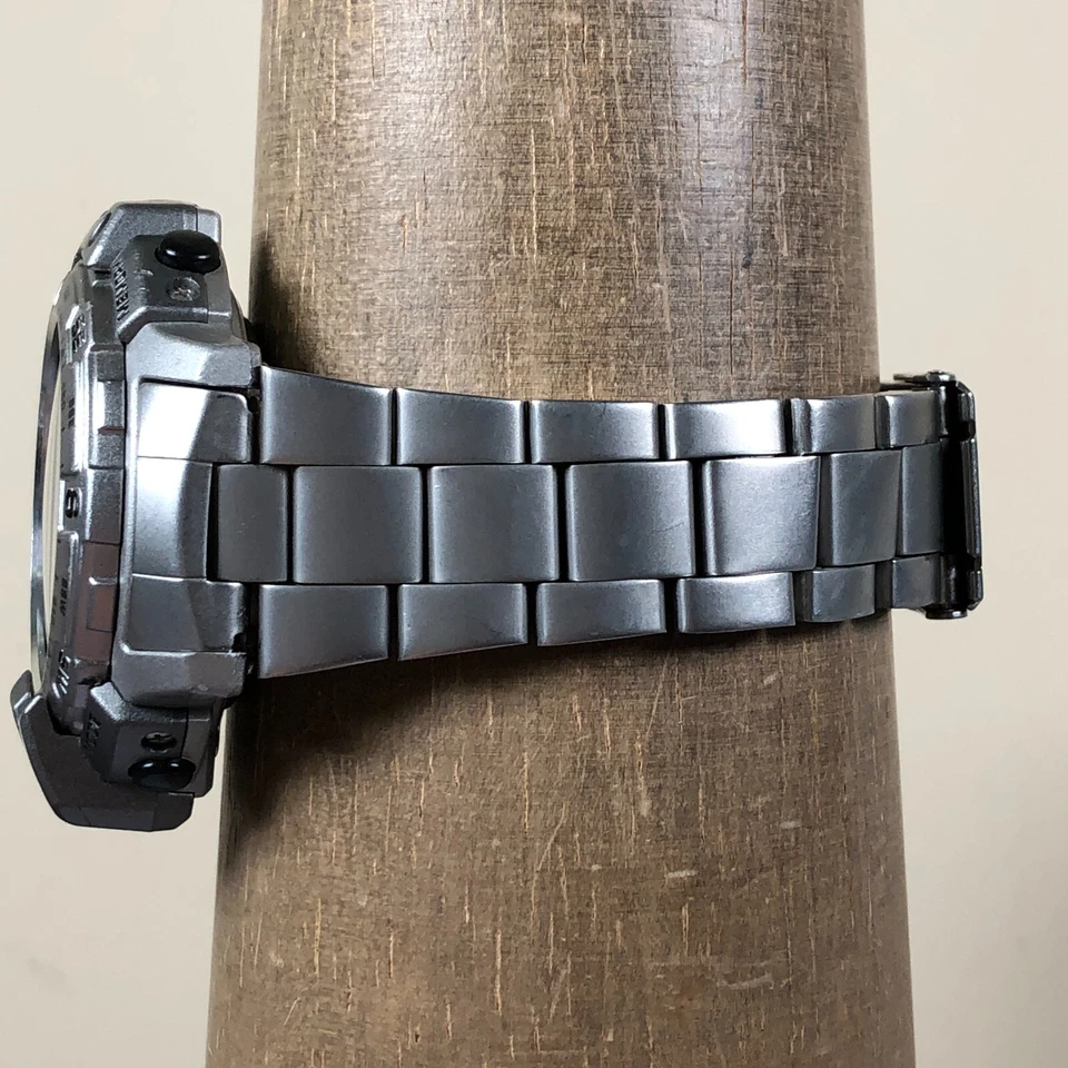 Casio Pathfinder Men 1376 PAT-500 Multifunction Analog Digital Watch 7 3/4" - Image 3 of 4