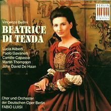 Bellini. Beatrice di Tenda (Gesamtaufnahme) von Lucia... | CD | Zustand sehr gut