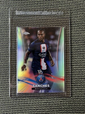 TOPPS PSG CHROME 2022-2023 RENATO SANCHES  PARALLEL 27/75