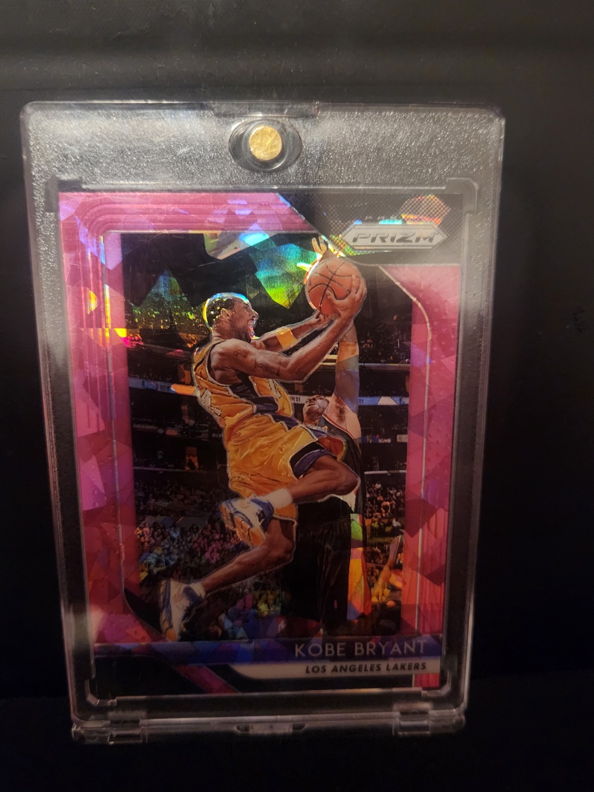 2018-19 Panini Prizm Kobe Bryant #15 Pink Cracked Ice