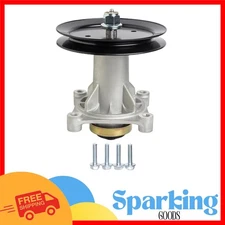 Complete Mower Deck Spindle and Pulley Kit for Husqvarna - Efficient Lawn Care