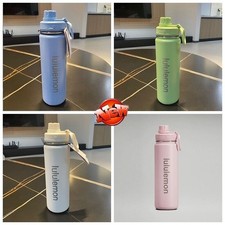 NEW-Lulul-colour-emon To Life Water Bottle Sport Insulated 24Oz NEW 710ml  UK