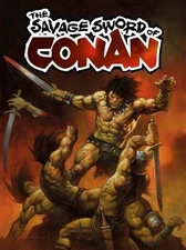 Savage sword of conan #11 cvr b alex horley var (mr)
