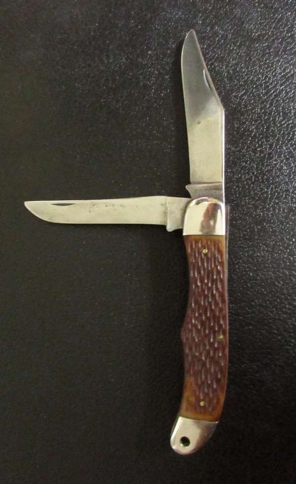 Navaja de bolsillo plegable SCHRADE WALDEN N.Y. USA 225 H 225H Foto 2 de 4